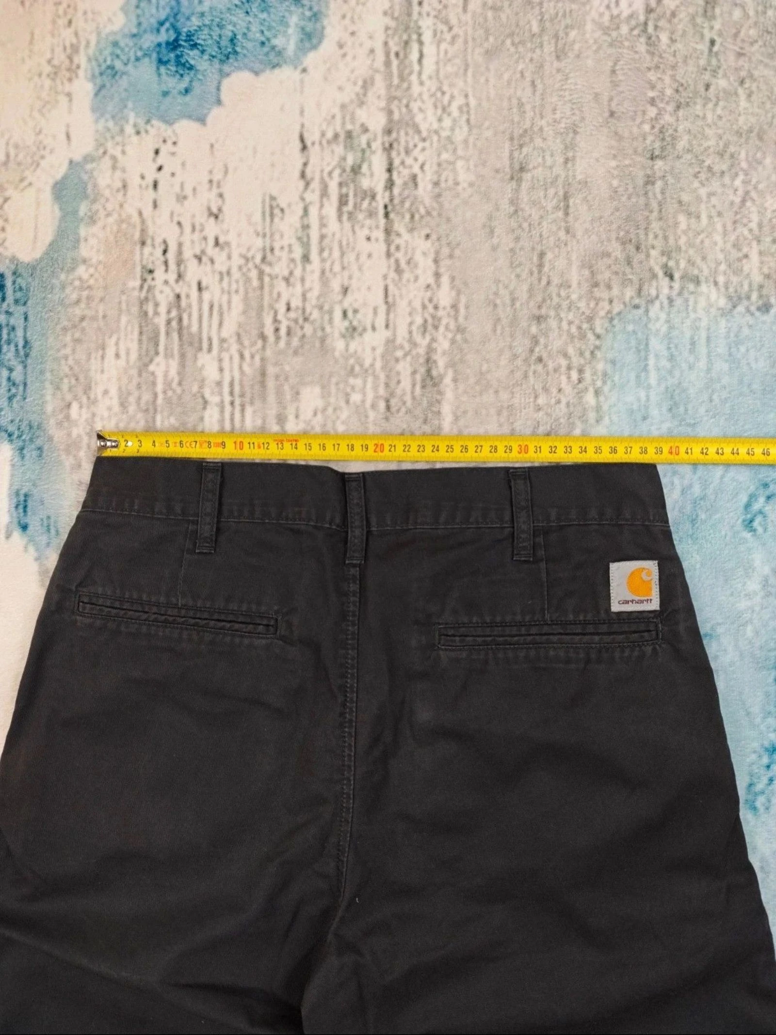 Carhartt Bermuda Chino Masculina Workwear Streetwear Preta Tamanho M – photo 6